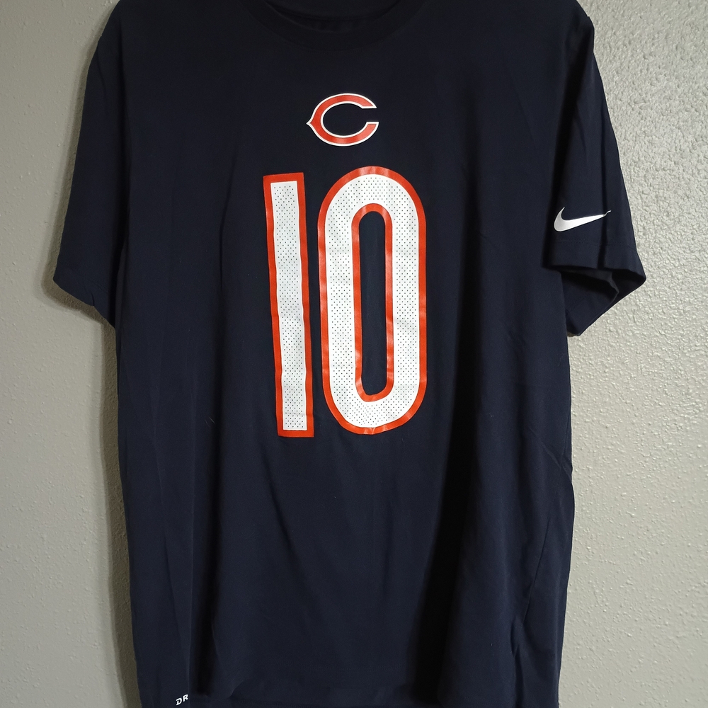 NFL Chicago Bears T-shirt Trubisky #10 Size XL